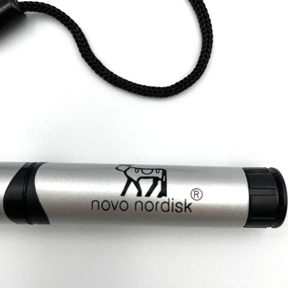 Novo Nordisk NovoPen 3 Drug Rep Pen with Breakaway Lanyard Vintage Pharma Swag